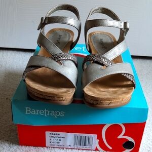 BareTraps Comfort Sandals with Adjustable Strap Size 8 1/2